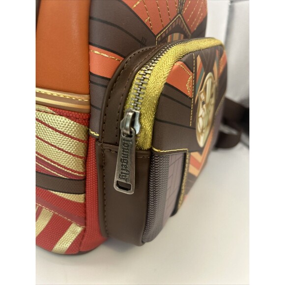NWT Loungefly Marvel Black Panther Wakanda Forever Okoye Cosplay Mini Backpack - Picture 5 of 16